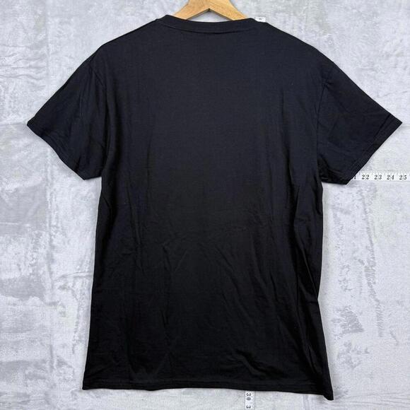 NWT The Beatles Apple Logo T-Shirt Black Size L Official Licensed Rock Band 2010 - Picture 2 of 7